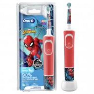 Електрична зубна щітка Oral-B Kids Людина-павук