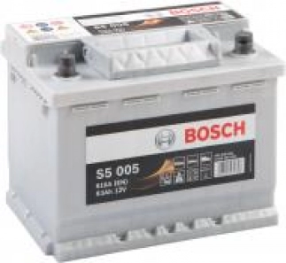 Акумулятор автомобільний Bosch 6СТ-63 63А 12 B «+» праворуч